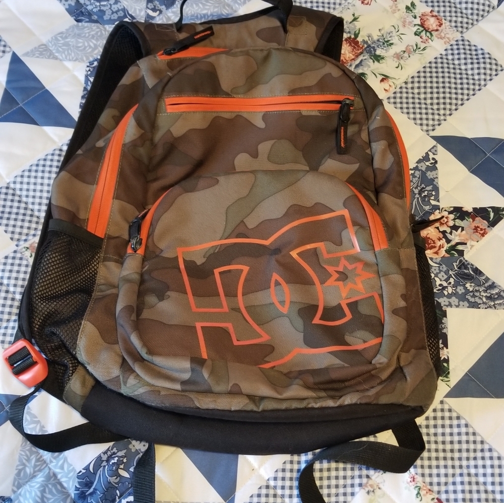 Boys DC Camo Backpack
